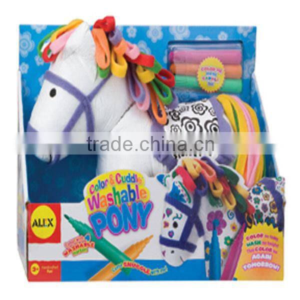 DIY Washable Painting Plush Toy/ DIY PLUSH TOY/Painting Plush Toy