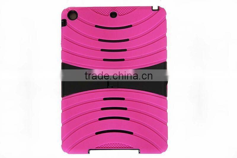 Tablet case For iPad Air 2 Electric wave line heavy duty shock proof case