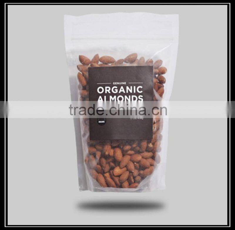 Chinese Factory Wholesale Transparent ldpe plastic side gusset packaging bag