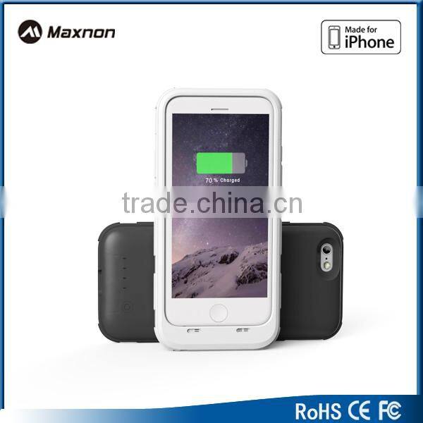 Rechargeable power battery case for iphone 6plus