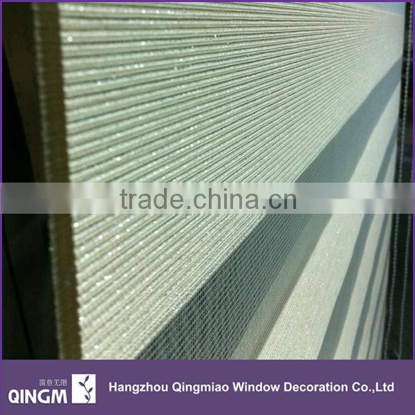 Wholesale Silver Yarn Polyester Material and Roller Type Window Blind