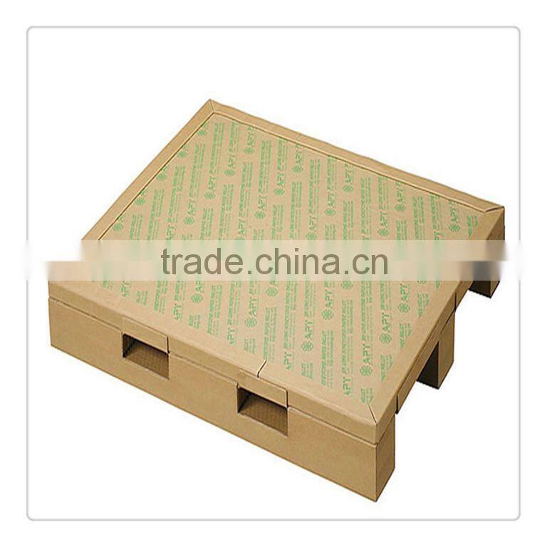 Logistic paper pallet one time used free fumigation for cargo transportation