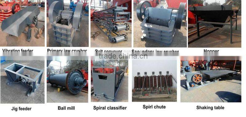 Mineral Gold ore Copper ore Complete Chrome Ore Processing Line for Albania