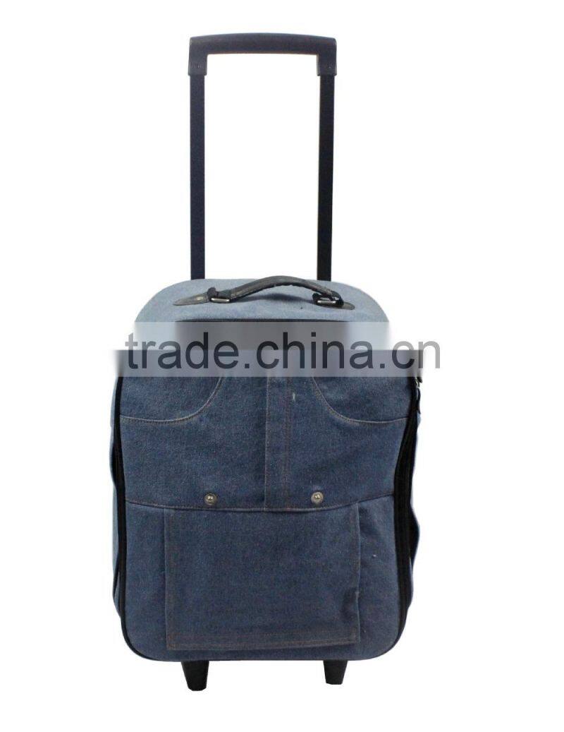 Customized High Quality Travel Bag on Wheels Trolley Travel bags