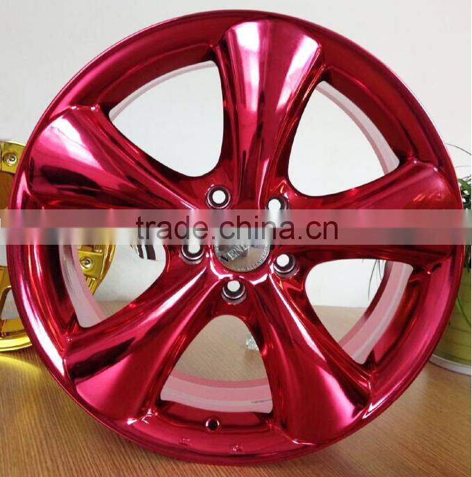 Car wheel hub vacuum magnetron sputtering coating machine