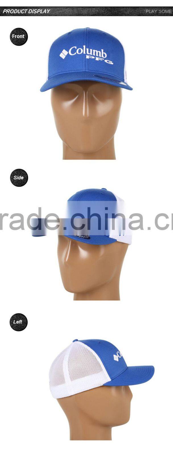 Custom mesh back 3d logo high quality trucker hats