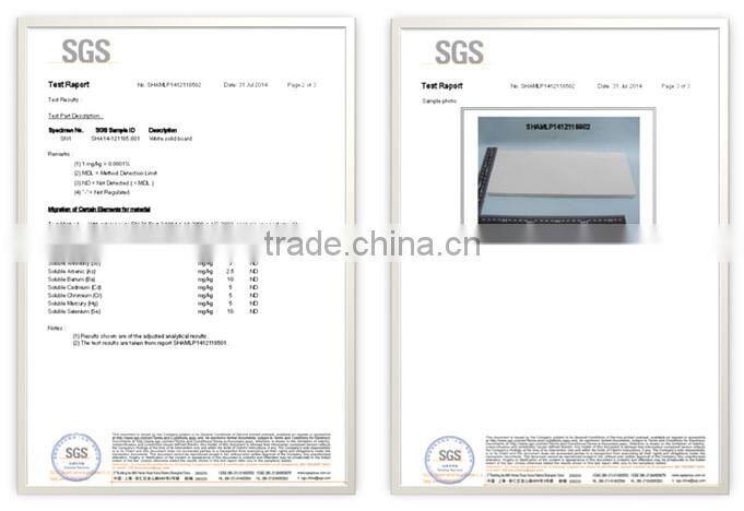 PVC foam board for concrete forming