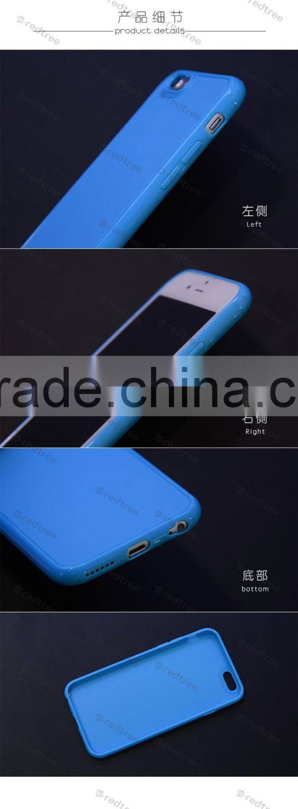 phone accessories wholesale universal TPU smartphone cover for Iphone 6 plus