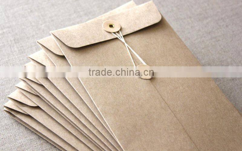 Envelope Printing,Kraft Envelope with String,Medicine Envelope