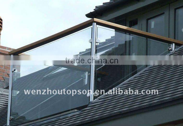 Glass balustrade handrail holder/support posts