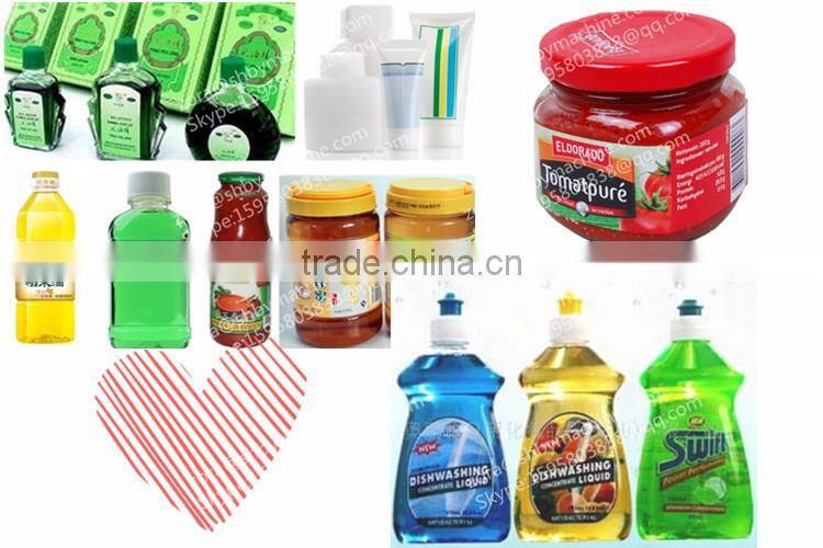 Servo motor Automatic Sticker Paper Double sides PET bottle label machinery