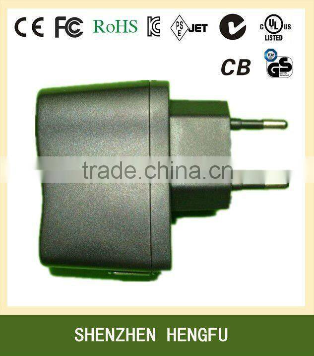 220V 5V 0.5A USB Charger for Mobile for Samaung Galaxy S3