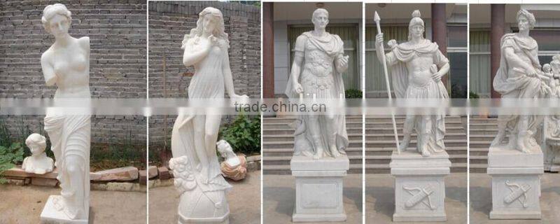 white marble four season garden statues