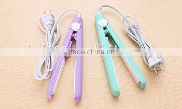 New Arrival Mini Electric Flat Iron Hair Straightener