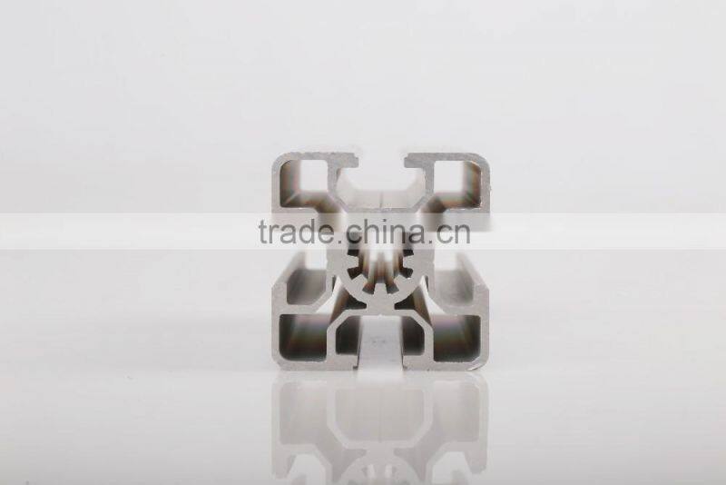 Extrusion aluminum 6063 parts by t-slot aluminum extrusion
