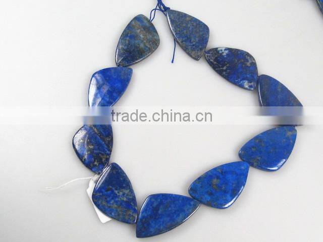 Semi-Precious Stone Inverted Triangle Natural Gemtone Loose Beads
