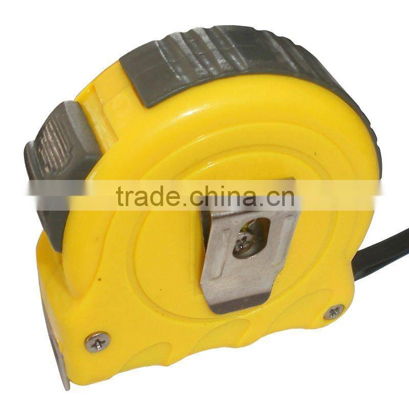 Bright outline ABS coated stainless steel measuring tape