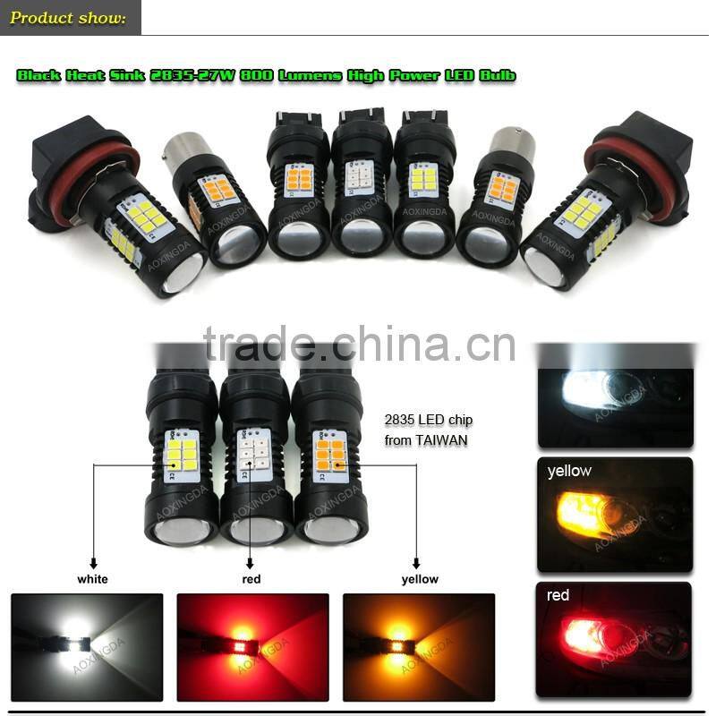 3157 automotive high power LED turn signal light 2835 27w 800lm