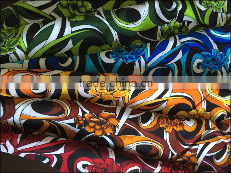 Rayon challis solid/reactive fabric/viscose fabric/rayon fabric
