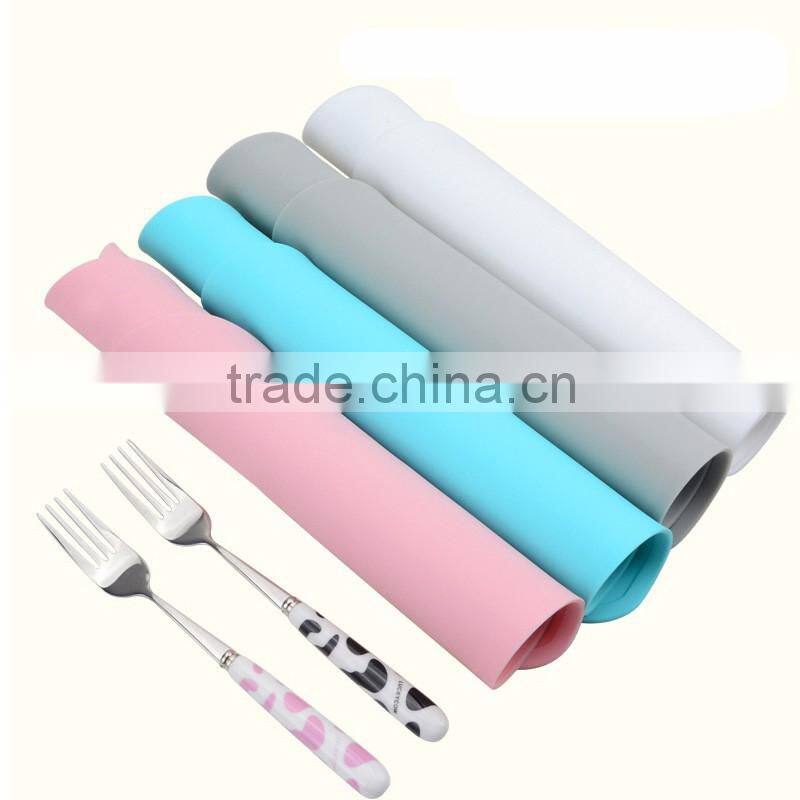 FDA Silicone Drawing Mat Baby Silicone Placemat with sucker with catcher,kids tumbler bowl mat silicone placemat baby