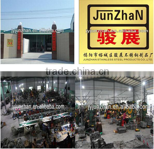 stainless steel cutlery salad fork with gold and blast factoy directly in Jieyang