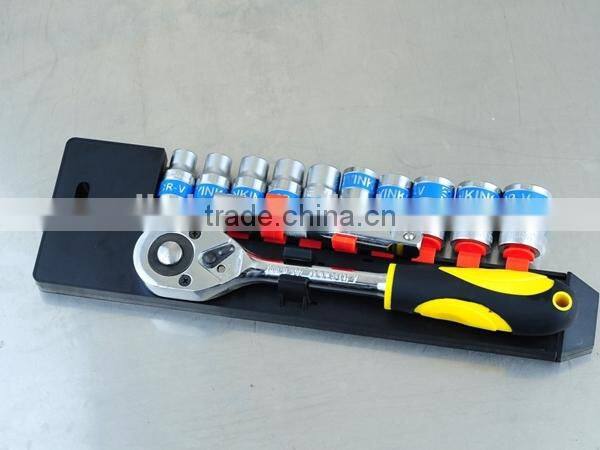 10pcs E Socket Set 1/2 DR