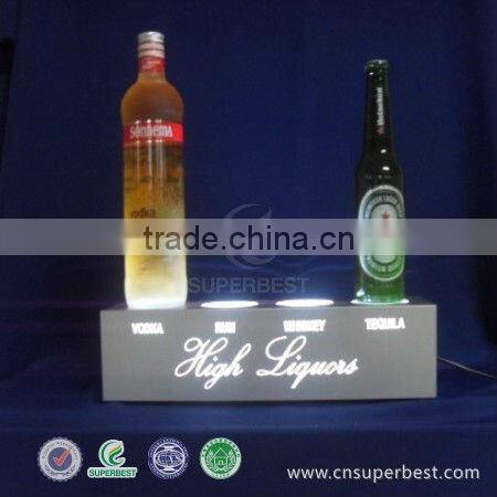 New styles acrylic wine display rack