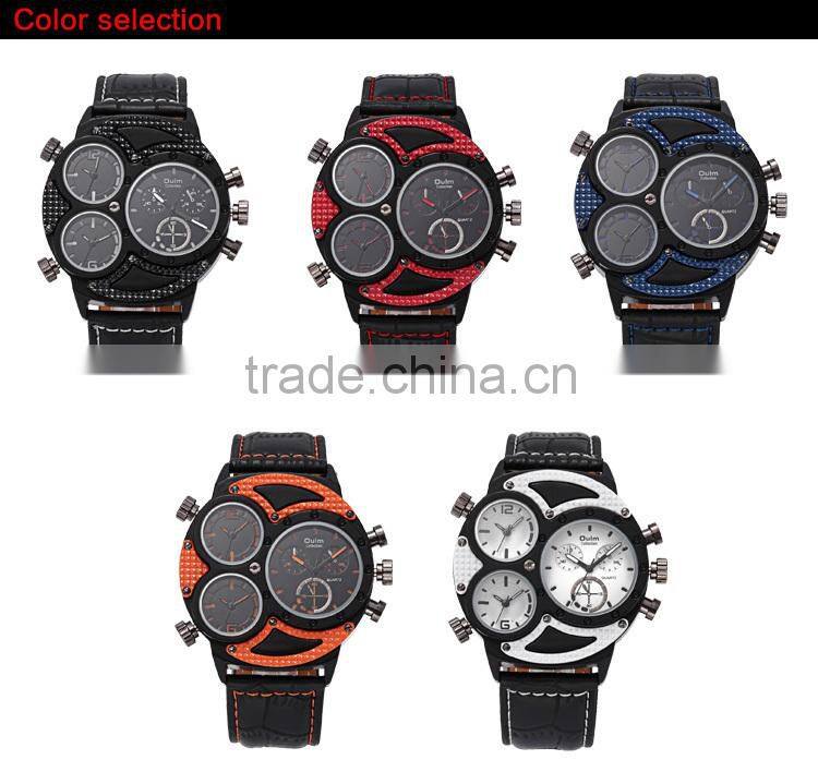 oulm collection watches, fashion 3 time watches, cool watches for teenagers