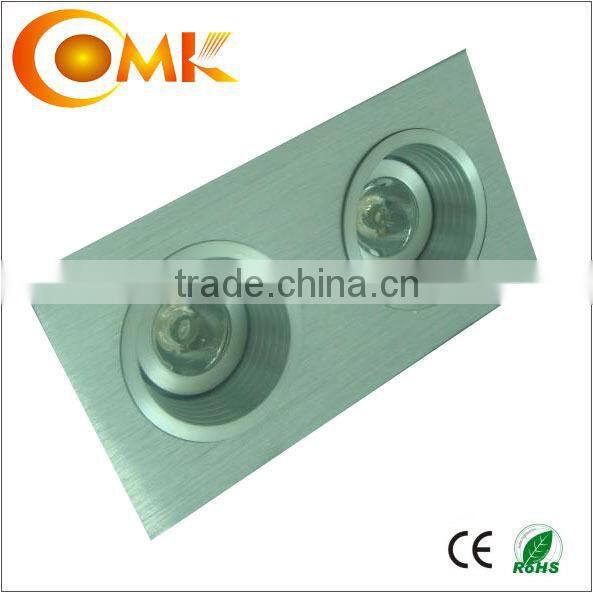 High power 2X3W zhongshan guzhen led downlights