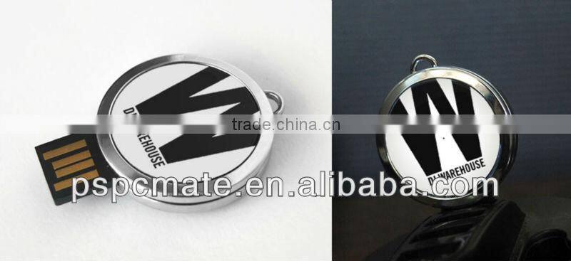 usb memory,flash memory,round shape