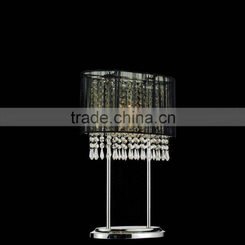 modern decorative table lamp clear crystal table top chandelier for centerpieces weddings reading lamp for home