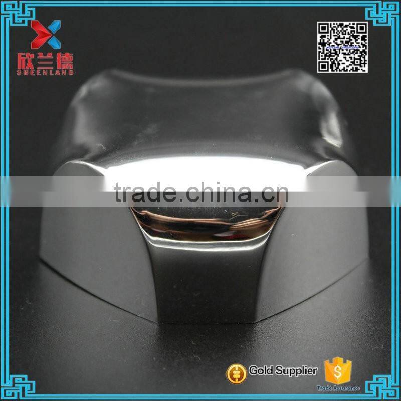 luxury silverly twist off cap for cream jar