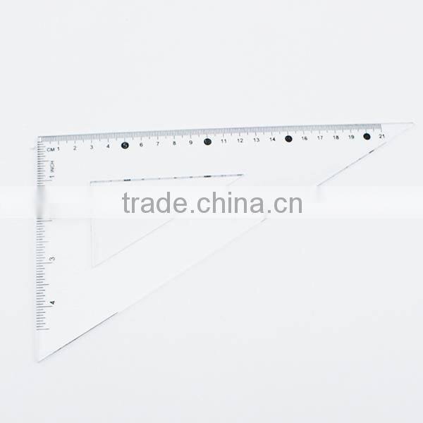 Wholesale Hot Sale High Quality Set Square Ruler Stationery Set