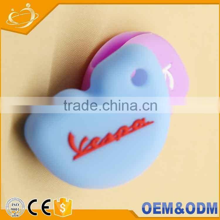 Silicone Rubber Key Cover Cap Shell Skin Protector Keyring Keychain For Vespa