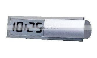 promotional mini lcd clock, giveaway mini digital clock
