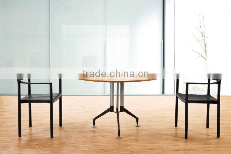 2014 New design Table,Wood top Table,Table with aluminum base CT-609
