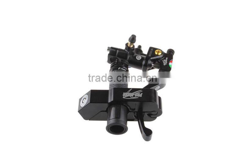 Full CNC aluminum Motorcycle grips brake Brake Throttle lever lock