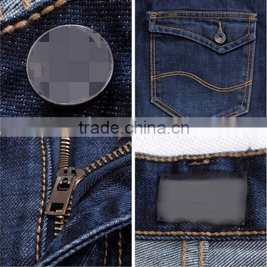 european-styled denim jeans straight jeans men baggy jeans