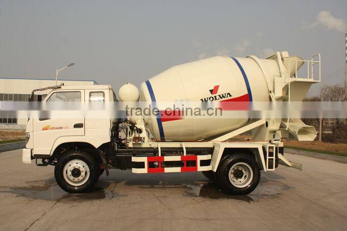cement mixer truck with 2 cubic meters