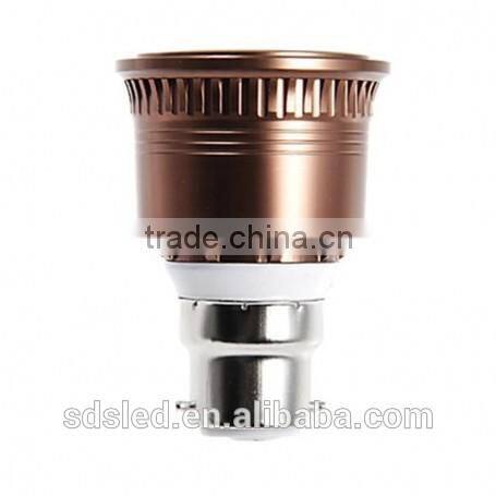 LED spotlight B22 5W COB led spotlight price Warm White-Brown spotlight led