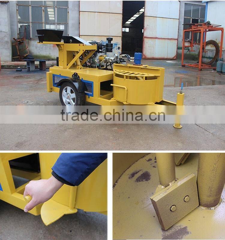 2016 WANTE RBAND WT1-20M Hydroform block machine line soil crusher soil screen
