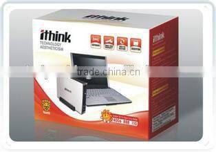 3 ply rectangle shape colorful carton box for computer