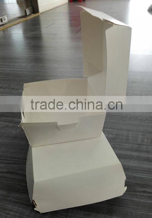 Custom food grade fast food packing box manufacture