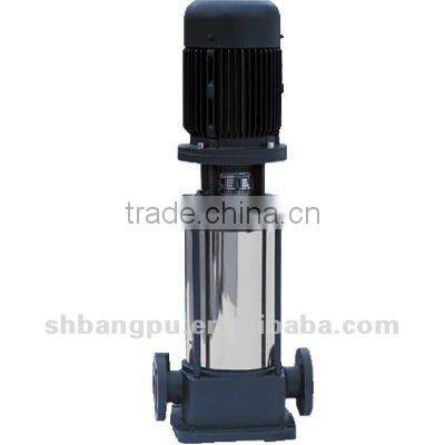Vertical axial flow submersible water pump