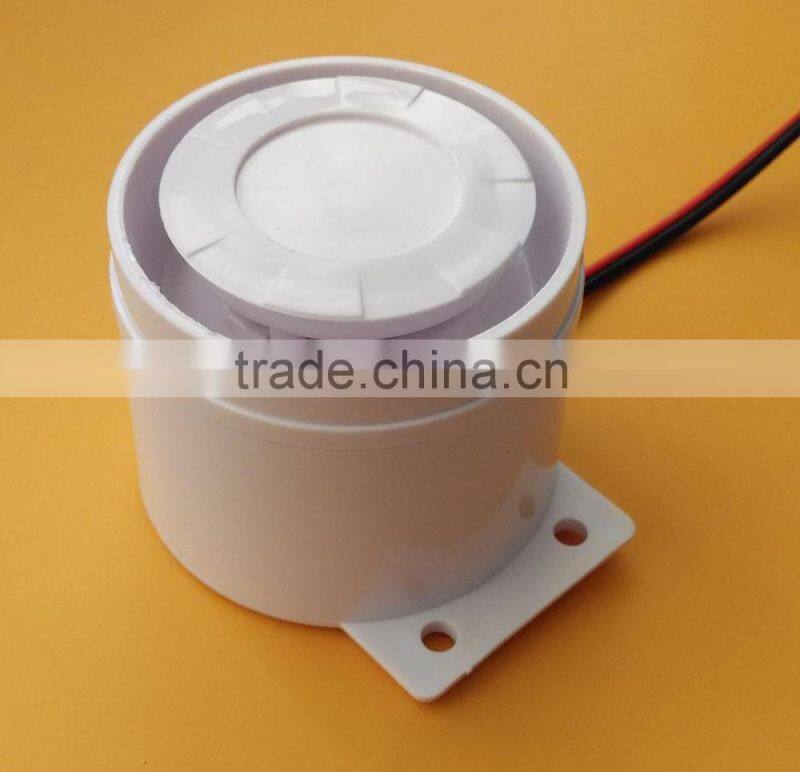 DC 12V 24V white piezo buzzer,110dB,best price