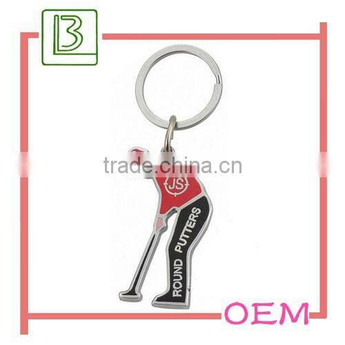 custom logo hockey keychain