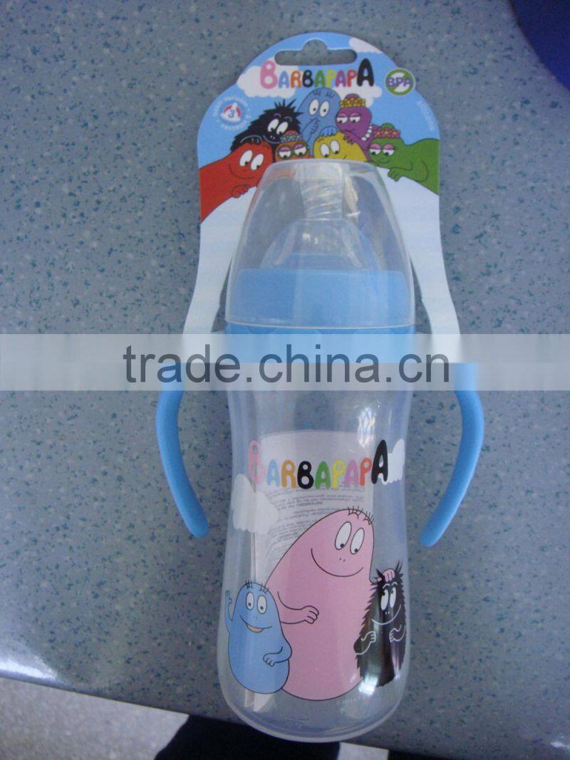 300ML wide neck pp baby feeding bottle manufacturer