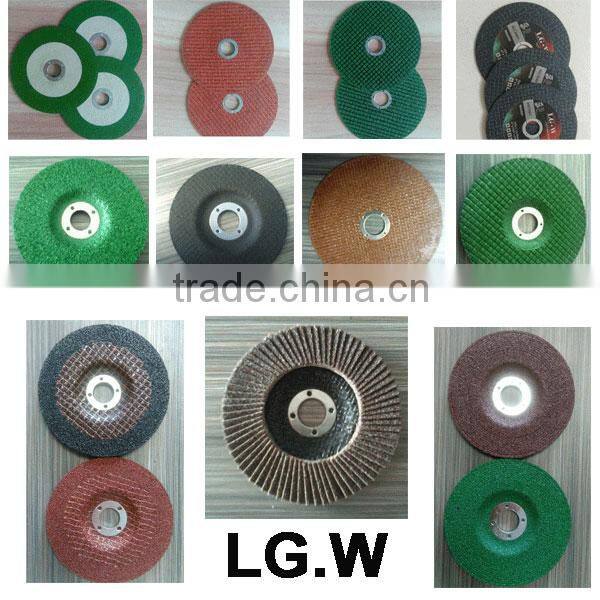 H025 Top quality Green flexible grinding wheels/ discs from China factory
