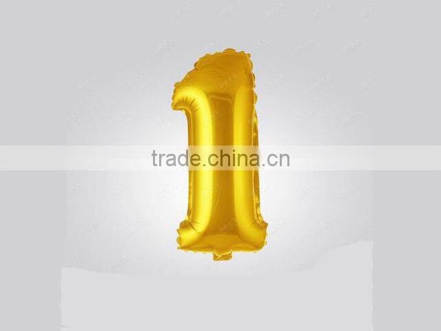 16 inches Foil number balloon,alphabet Balloons
