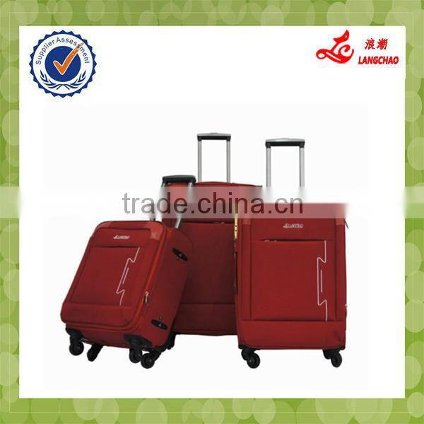 Red Four Wheels High-end Sexy Girls Travel Leisure Suitcase